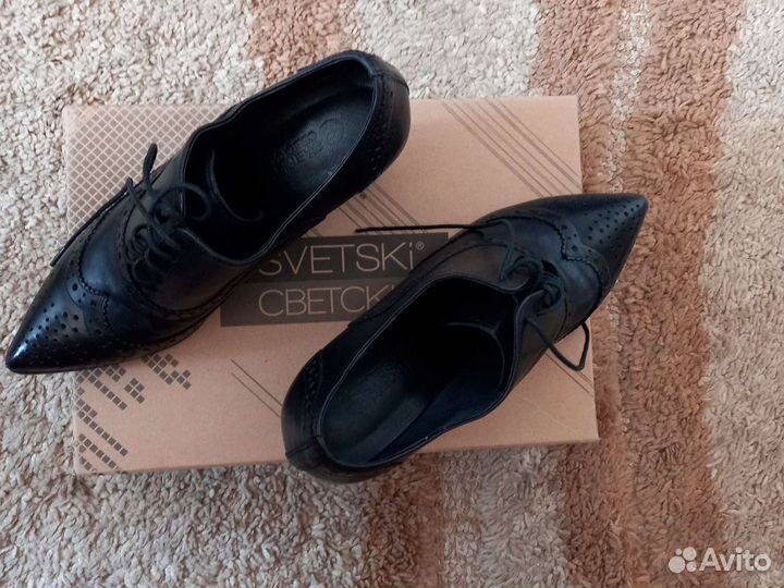 Туфли женские 39 размер натуральная кожа новые