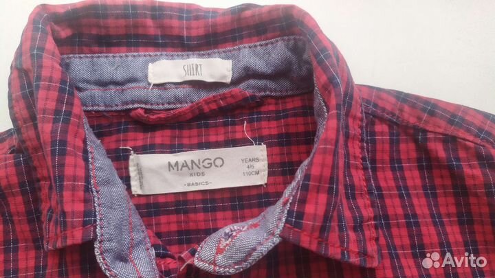 Рубашки на мальчика р. 98, 104