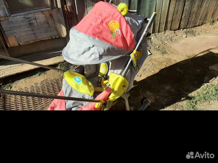 Детские санки коляска