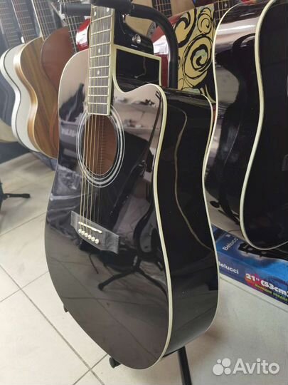 Гитара акустическая caravan music HS-4111BK в нал