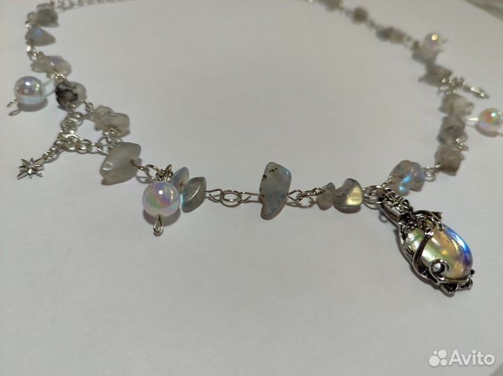 Украшение на шею ручная работа