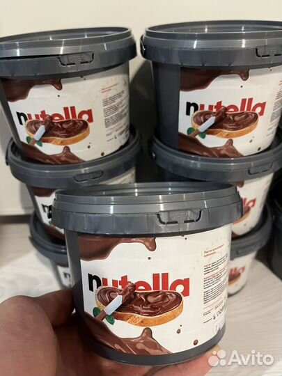 Вкуснейшая шоколадная паста Нутелла 1кг