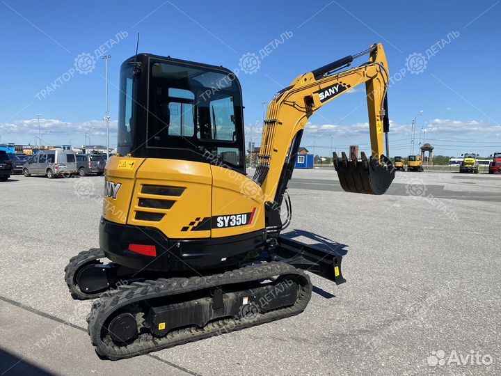 Мини-экскаватор Sany SY35U, 2023