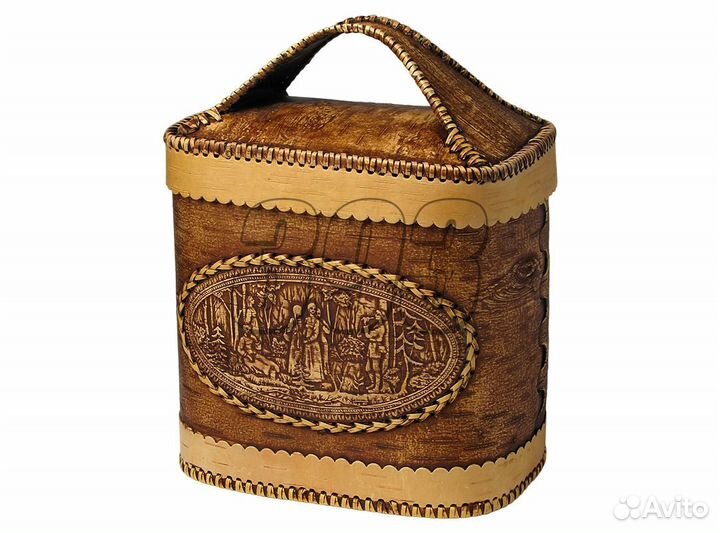 Короб Береста Лель с ручкой (27730)