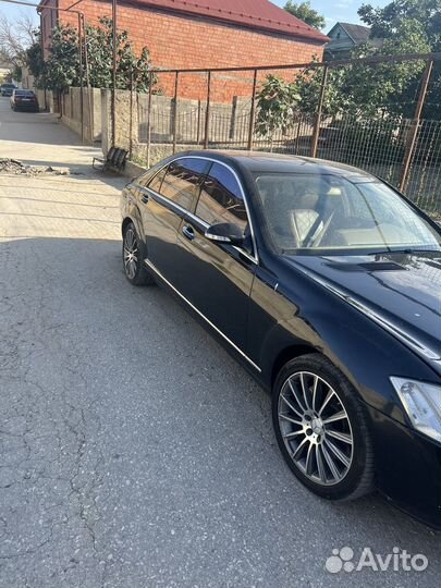 Mercedes-Benz S-класс 5.5 AT, 2006, битый, 200 000 км