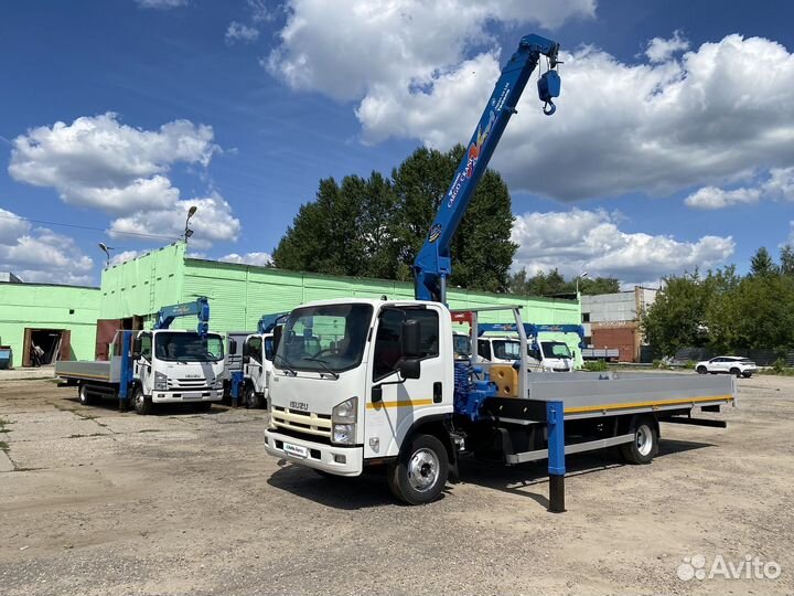 Isuzu NQR90 с КМУ, 2019