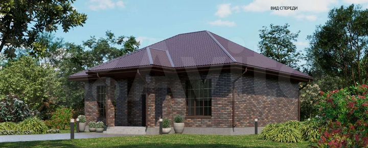 Дом 134 м² на участке 10 сот.