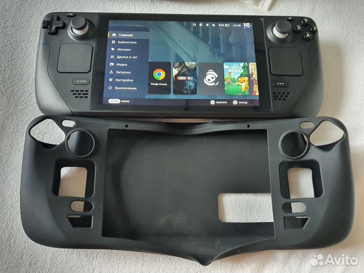 Steam deck 64gb + 128 micro sd