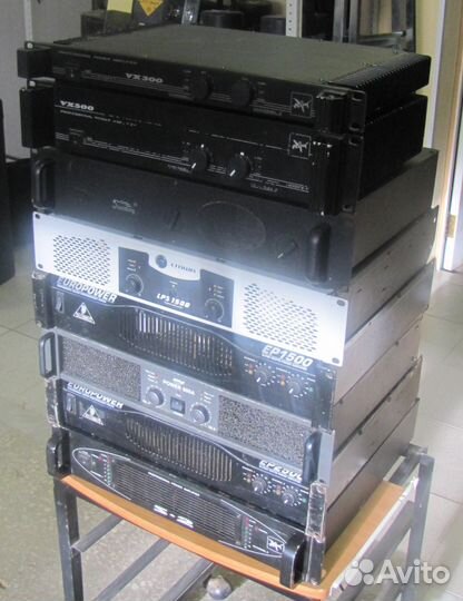 Усилители звука Pro 180-3300W PV Crown QSC C-M CVG