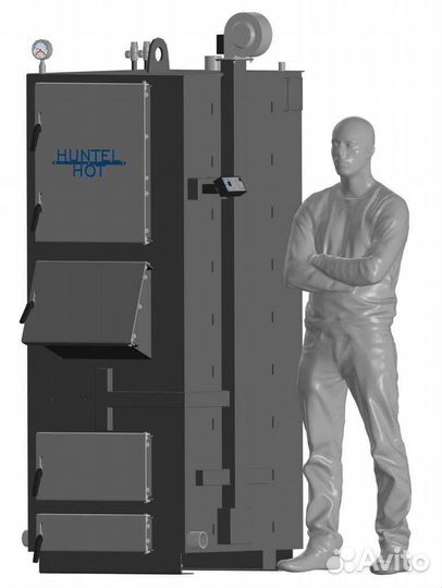 Твердотопливный котел длительного горения