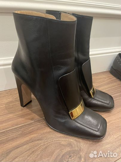 Sergio Rossi оригинал ботинки 40,5 (41) как новые