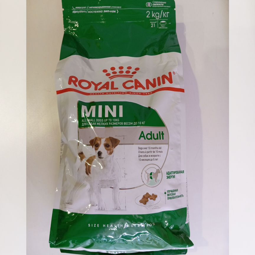 Сухой корм для собак royal canin mini adult 2 кг