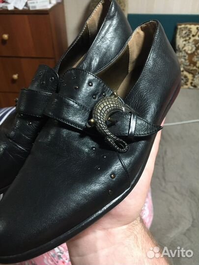 Лоферы женские натуральная кожа 38