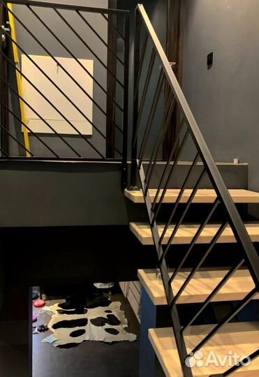 Облицовка бетонных лестниц