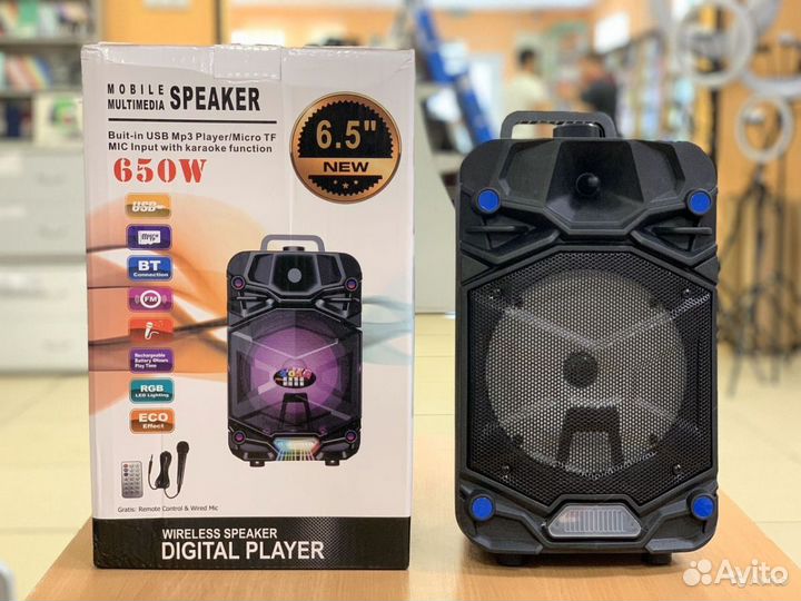 Колонка караоке avcrowns OTY-657