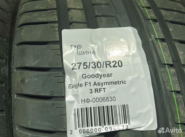 Goodyear Eagle F1 Asymmetric 3 275/30 R20 94Y