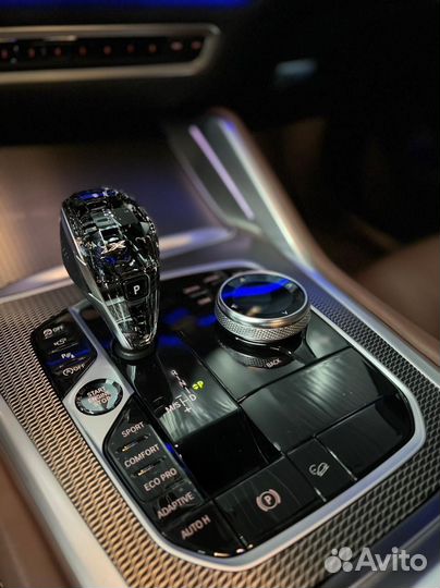 Хрустальная ручка кпп BMW X4, X5, X6, X7