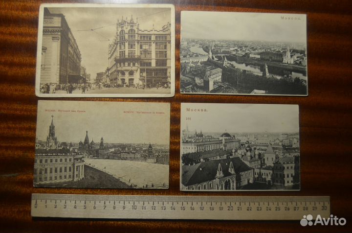 Открытки старая Москва + Новый год СССР