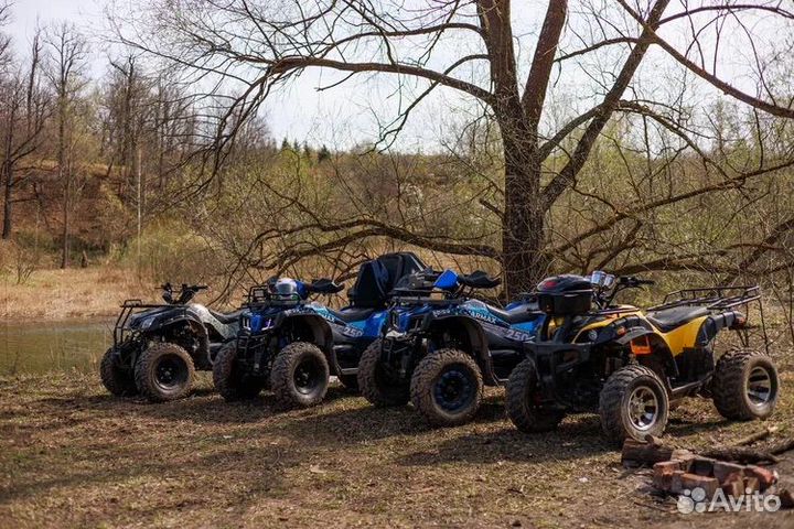 Обучение езде на квадроцикле