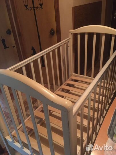 Детская кроватка можга красная звезда