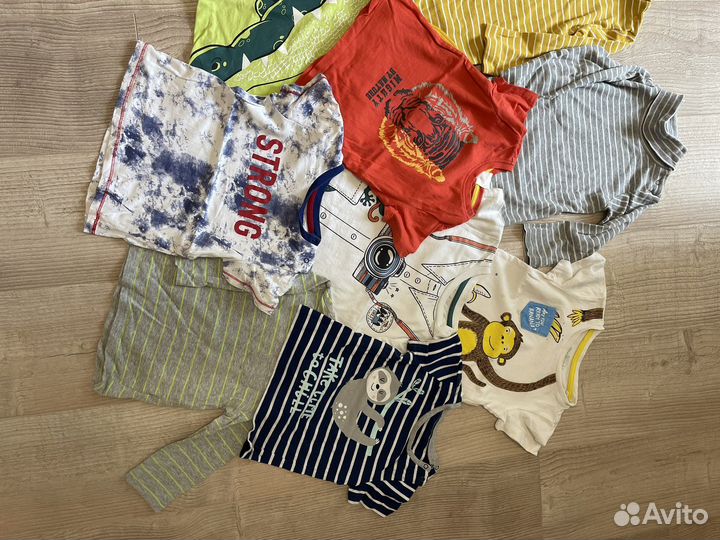 Одежда для мальчика 86 92 98 футболки, шорты