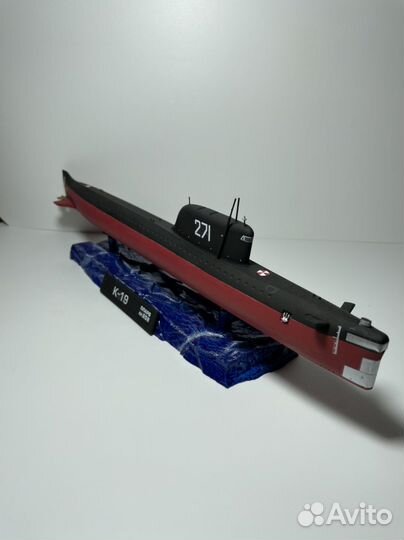 Модель подводной лодки К-19