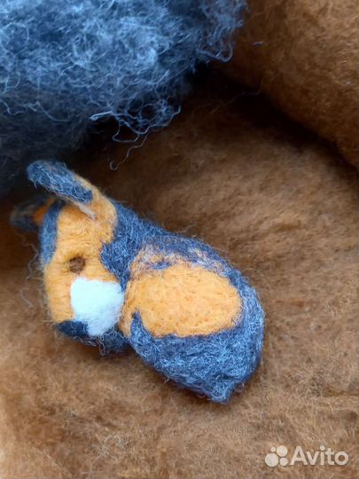 Игрушки из шерсти