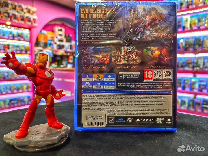 Диск PS4 Evil West (Новый)