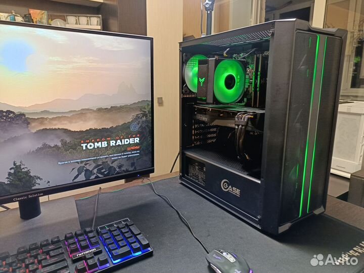 Игровой топ комп Intel 12400F+ RTX 3060 Ti