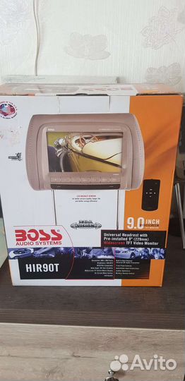 Подголовник с монитором новый