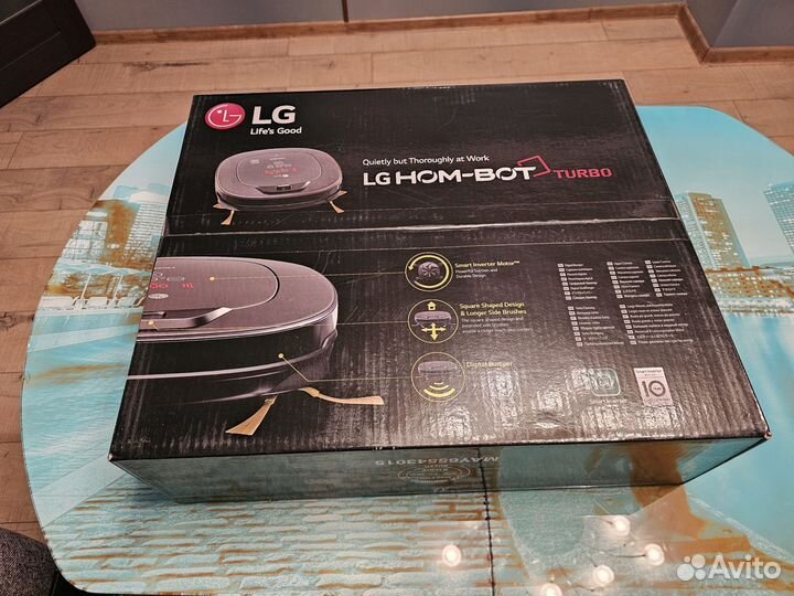 Робот-пылесос LG VRF6570lvmb