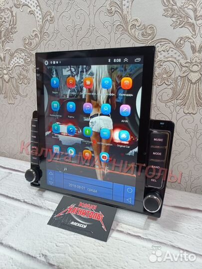 Магнитола 2 din android 9,7 дюймов новая Tesla