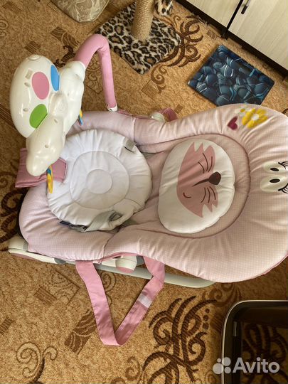 Шезлонг детский