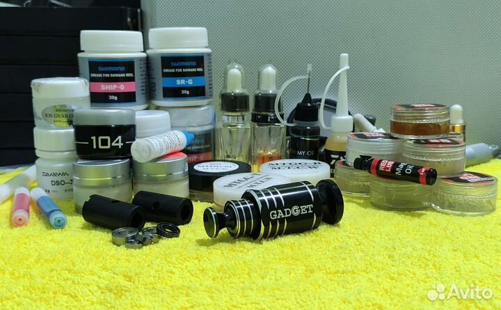 Техническое обслуживание рыболовных катушек