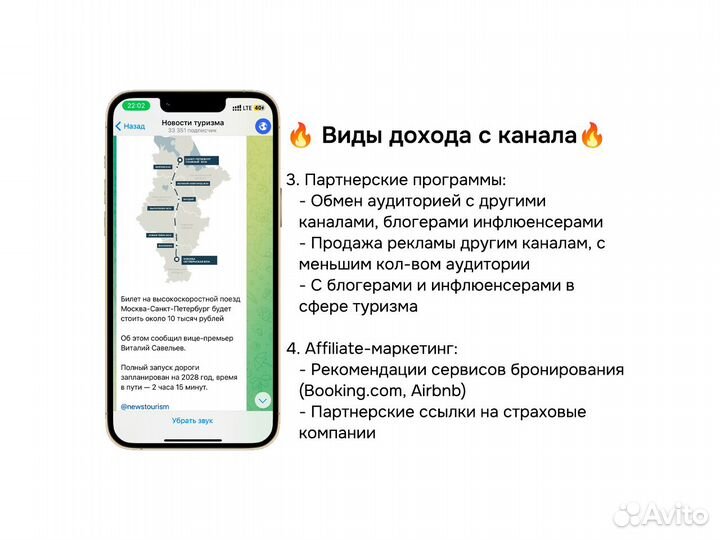 Готовый бизнес Телеграм канал c доходом от 300 тыс
