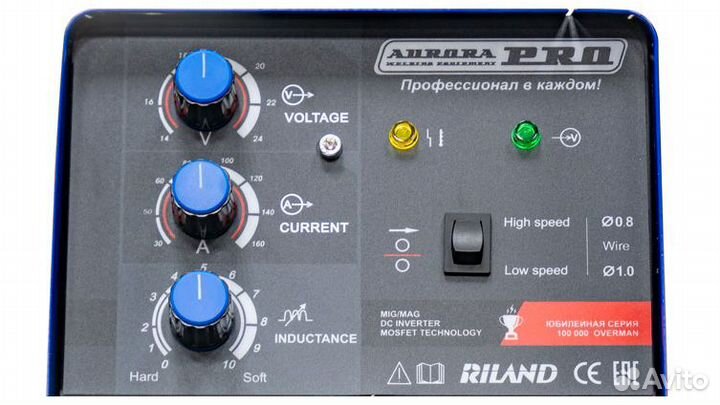 Инверторный сварочный полуавтомат overman 200