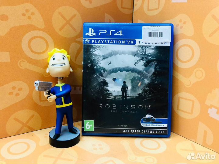 PS4 VR Robinson The Journey (англ версия) б/у