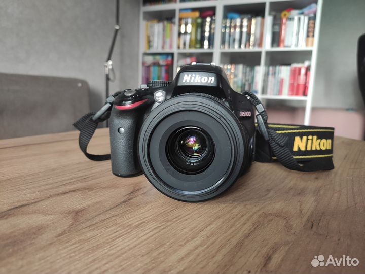 Фотоаппарат Nikon D5100 + Nikkor 35mm f/1.8G