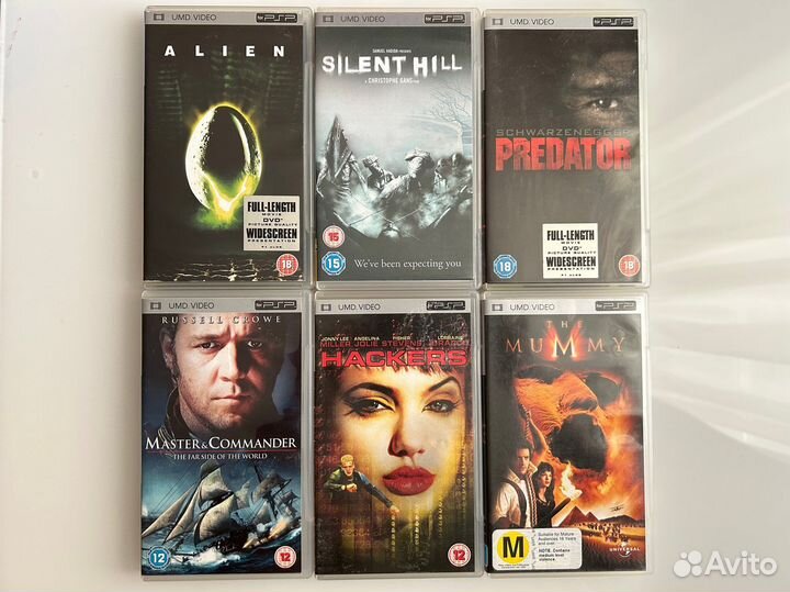 Игры и фильмы для консоли PSP