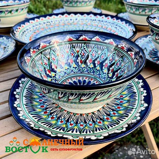 Пиалы с тарелкой