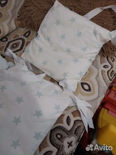 Бортики в кроватку бу