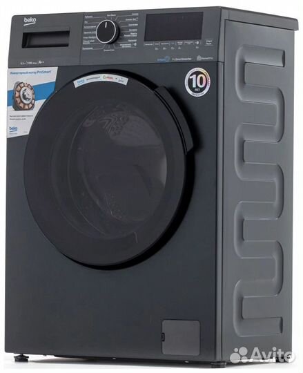 Стиральная машина Beko wspe6H616A, черный