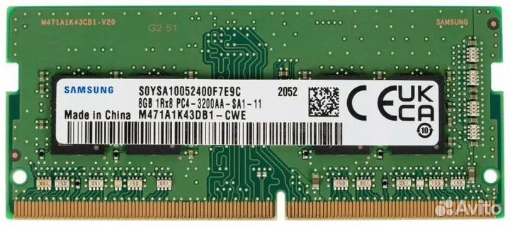 Samsung ddr4 8gb 3200mhz