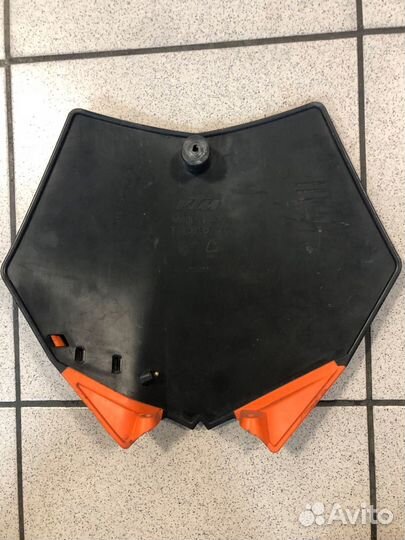 Щиток под номер KTM SX-F