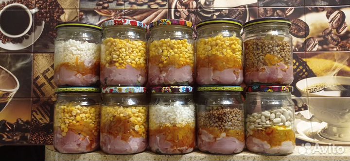 Каша в автоклаве