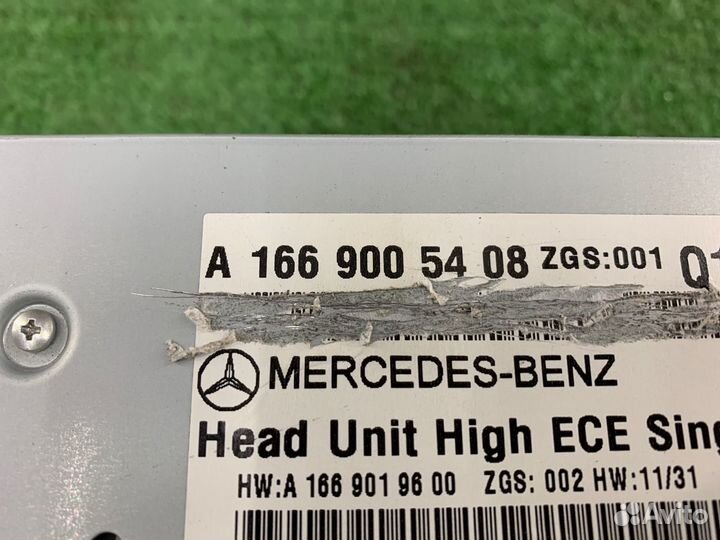 Блок comand головное устройство Mercedes-Benz