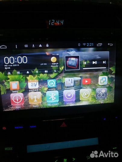 Магнитола на toyota land cruiser 200