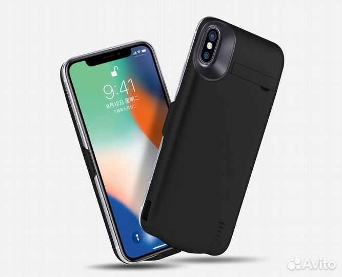 Чехол-Аккумулятор для Apple iPhone X (5000мАч+USB)