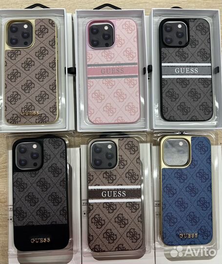 Чехол Guess на айфоне
