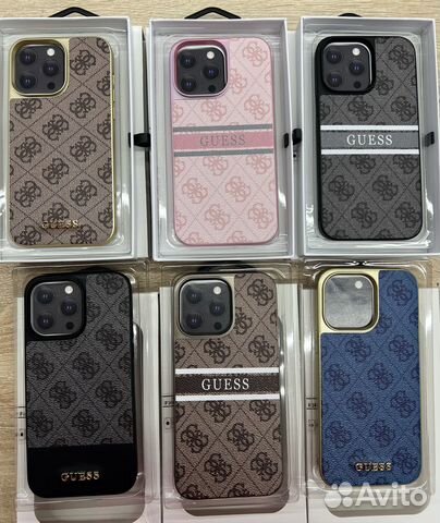 Чехол Guess на айфоне